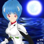 Rei and the Moon